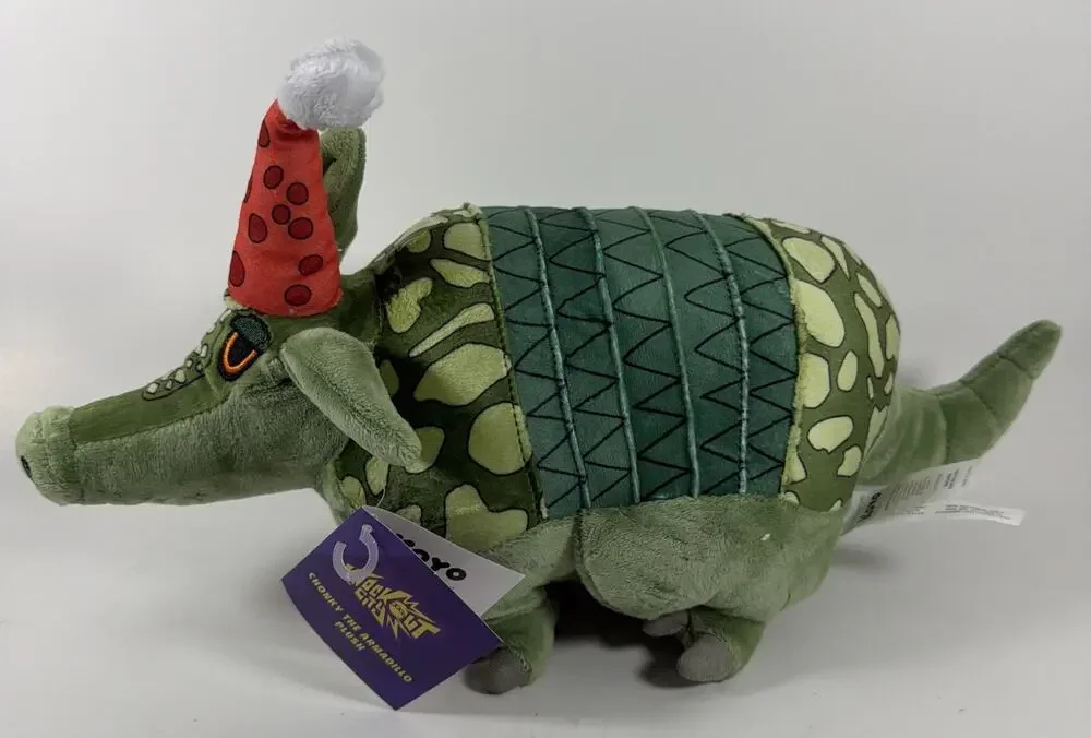 Koyo Knockout City Chonky Armadillo Plush Velan Studios Toy Teddy - 15”